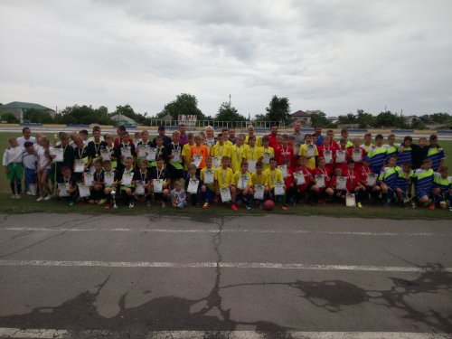 Турнир по футболу среди юношеских команд памяти Л. А. Ропана в Геническе.