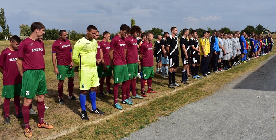 Турнір з футболу пам’яті загиблих учасників АТО в Нижніх Сірогозах.