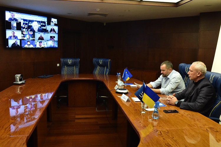 Президент УАФ провів робочу відеоконференцію з керівниками обласних асоціацій