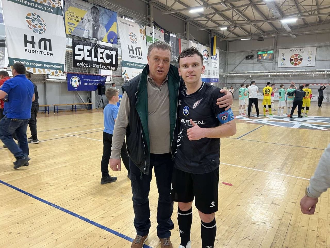 Юрій Сердюк відвідав матч 21-го туру Екстра-ліги де зустрівся з Петром Шотурмою