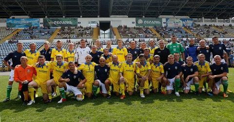 Сборная Украины среди ветеранов проведет два матча на Херсонщине