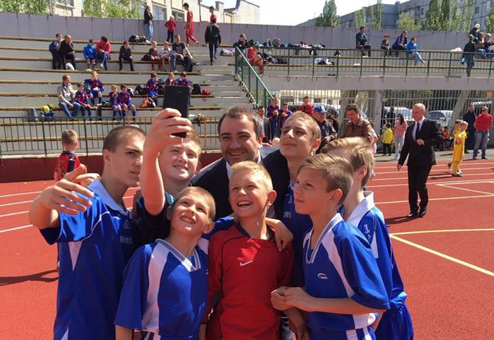 Андрій Павелко: Чим більше майданчиків, тим простіше залучати дітей до занять футболу
