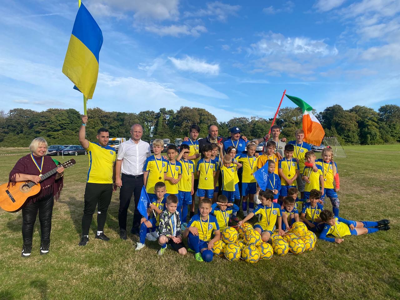 В Ірландії пройшов дитячий футбольний турнір «Човен-2».